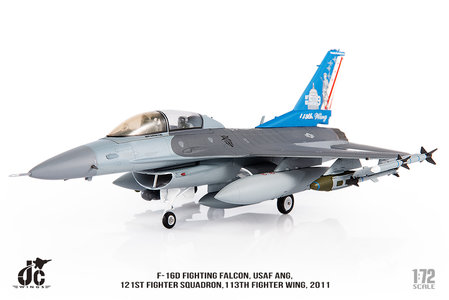 US Air Force ANG F-16D Fighting Falcon (JC Wings 1:72)