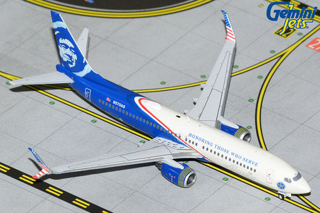 Alaska Airlines Boeing 737-800 (GeminiJets 1:400)