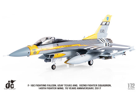 USAF Texas ANG F-16C Fighting Falcon (JC Wings 1:72)