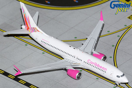 Caribbean Airlines Boeing 737 MAX 8 (GeminiJets 1:400)