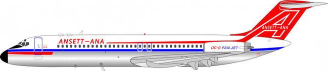 Ansett - ANA Douglas DC-9-31 (Inflight200 1:200)