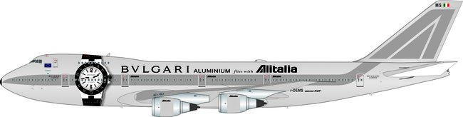 Alitalia Boeing 747-243BM (B Models 1:200)