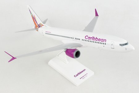 Caribbean Airlines Boeing 737 MAX 8 (Skymarks 1:130)