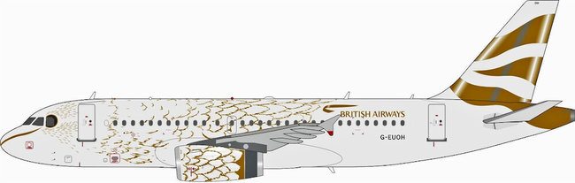 British Airways - Airbus A319-131 (ARD200 1:200)