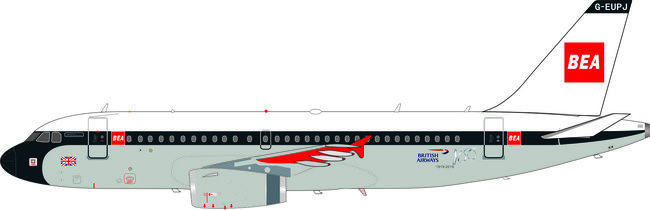 British Airways Airbus A319-131 (ARD200 1:200)