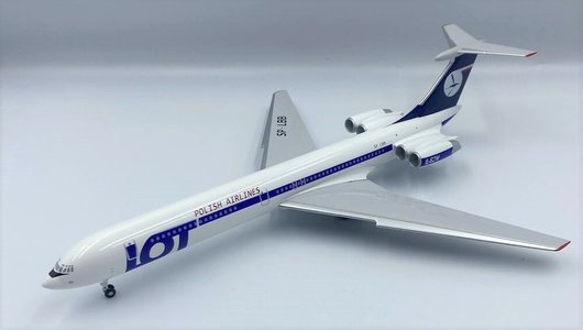 LOT Polish Airlines Ilyushin IL-62M (KUM Models 1:200)