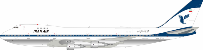 Iran Air Boeing 747-286BM (Inflight200 1:200)