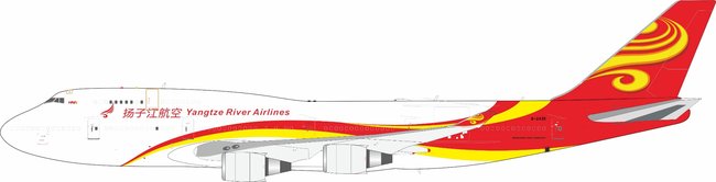 Yangtze River Express Boeing 747-481(BDSF) (Aviation200 1:200)