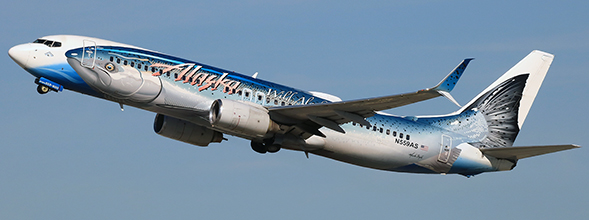 Alaska Airlines Boeing 737-800 (JC Wings 1:400)