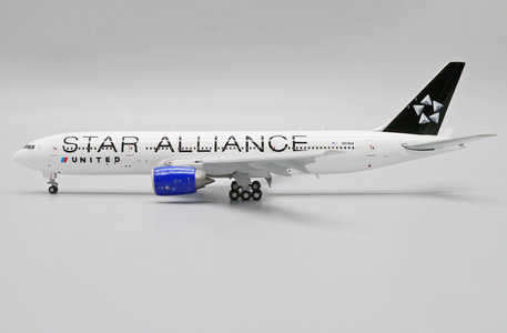 United Airlines (Star Alliance) Boeing 777-200(ER) (JC Wings 1:400)