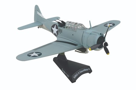 US Navy Douglas SBD-3 Dauntless (Postage Stamp 1:87)