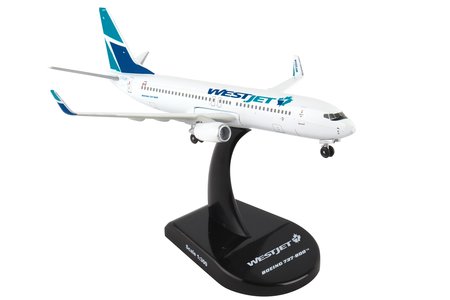 Westjet Boeing 737-800 (Postage Stamp 1:300)