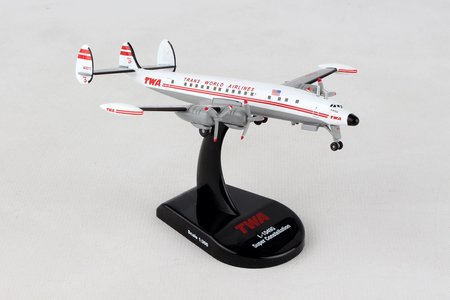 TWA Lockheed L-1049 (Postage Stamp 1:300)