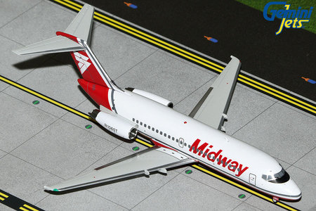 Midway Airlines McDonnell Douglas DC-9-15 (GeminiJets 1:200)