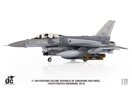 Republic of Singapore Air Force F-16D Fighting Falcon (JC Wings 1:72)