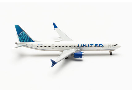 United Airlines Boeing 737 Max 9 (Herpa Wings 1:500)