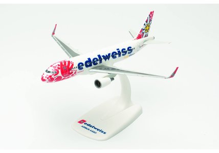 Edelweiss Air Airbus A320 (Herpa Snap-Fit 1:200)