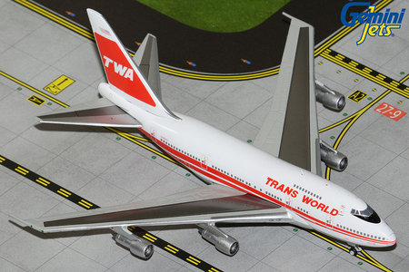 Trans World Airlines (TWA) Boeing 747SP (GeminiJets 1:400)