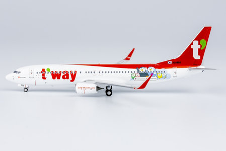 T'Way Air Boeing 737-800/w (NG Models 1:400)