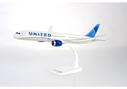 United Airlines Boeing 787-9 (Herpa Snap-Fit 1:200)