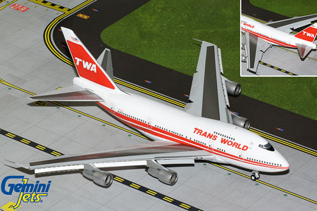 Trans World Airlines (TWA) Boeing 747SP (GeminiJets 1:200)