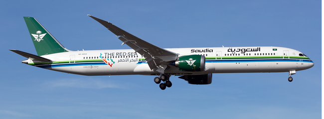 Saudi Arabian Airlines Boeing 787-10 (JC Wings 1:400)