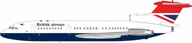 British Airways Hawker Siddeley HS-121 Trident 1E (ARD200 1:200)