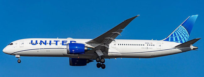 United Airlines Boeing 787-9 (Aviation400 1:400)