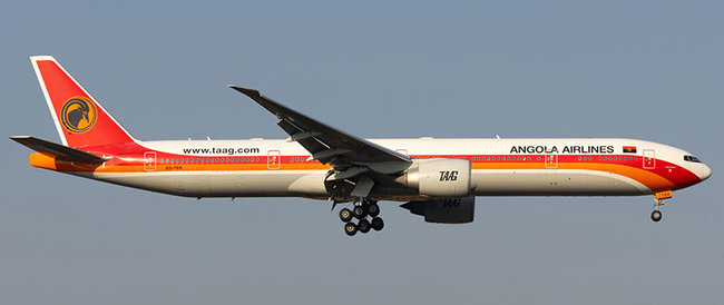 TAAG - Linhas Aereas de Angola Airlines Boeing 777-3M2ER (Aviation400 1:400)