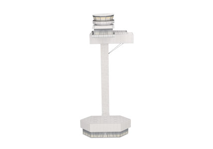  Airport tower cardboard construction kit (Herpa Wings 1:200)