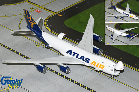 Atlas Air / Apex Logistics Boeing 747-8F (GeminiJets 1:200)