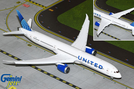 United Airlines Boeing 787-10 Dreamliner (GeminiJets 1:200)