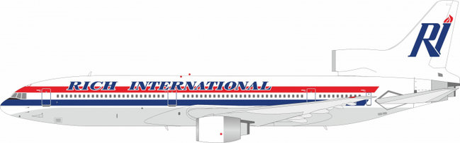 Rich International Airways Lockheed L-1011-385-1 TriStar 1 (Inflight200 1:200)