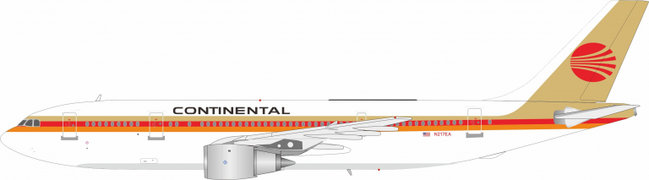 Continental Airbus A300B4-103 (Inflight200 1:200)
