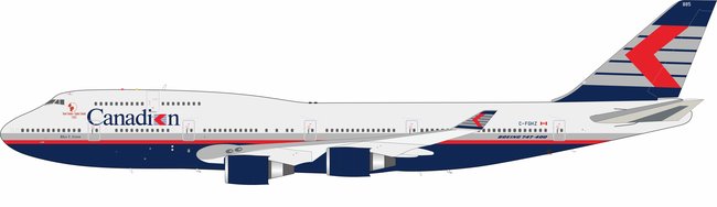 Canadian Airlines Boeing 747-4F6 (B Models 1:200)