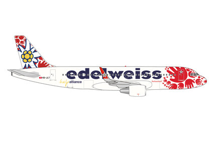 Edelweiss Air Airbus A320 (Herpa Wings 1:500)