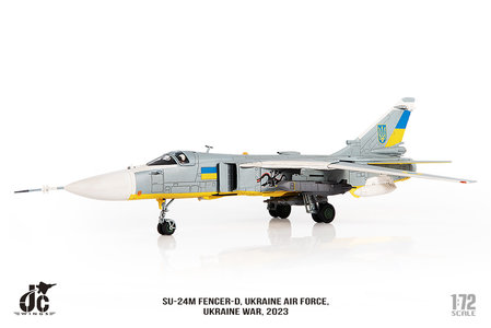 Ukraine Air Forces Sukhoi SU-24M Fencer-D (JC Wings 1:72)