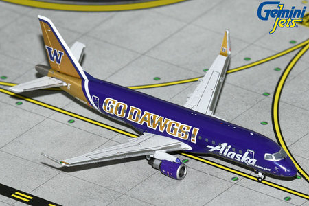 Alaska Airlines Embraer 175LR (GeminiJets 1:400)
