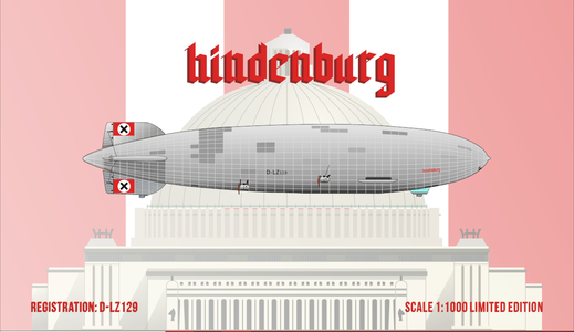 Deutsche Zeppelin-Reederei Luftschiff Zeppelin (Other (ODEWM) 1:1000)