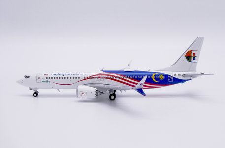 Malaysia Airlines Boeing 737 MAX 8 (JC Wings 1:400)