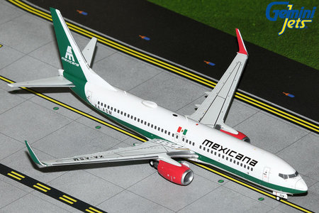 Mexicana Boeing 737-800 (GeminiJets 1:200)