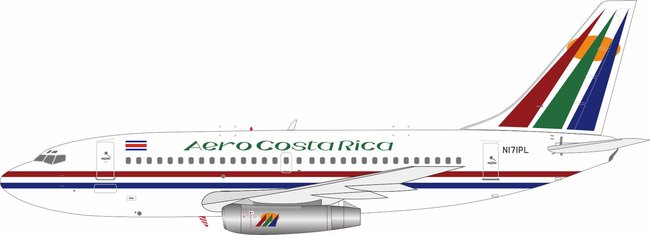 Aero Costa Rica Boeing 737-2L9/Adv (El Aviador 1:200)