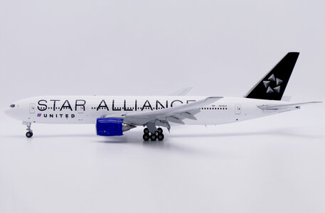 United Airlines (Star Alliance) Boeing 777-200ER (JC Wings 1:200)