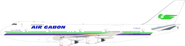 Air Gabon Boeing 747-200 (Inflight200 1:200)