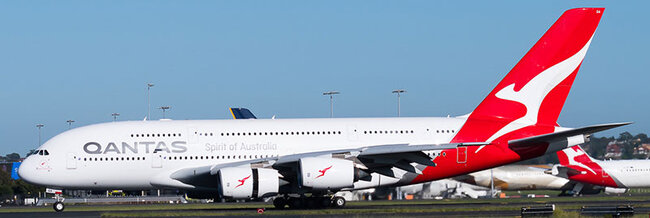 Qantas Airbus A380-842 (Aviation400 1:400)