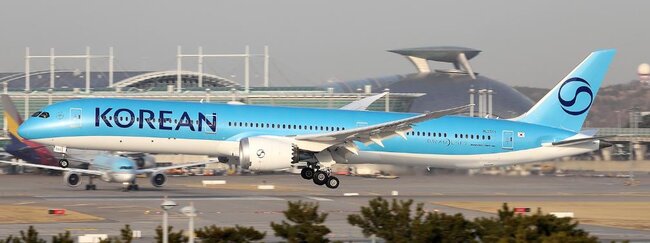 Korean Air Boeing 787-10 (JC Wings 1:400)