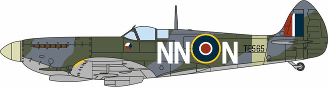 RAF Spitfire Ixe (Oxford Aviation 1:72)