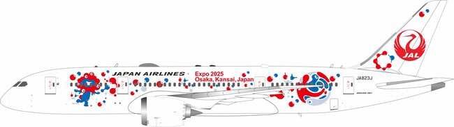 Japan Airlines (JAL) Boeing 787-8 (B Models 1:200)