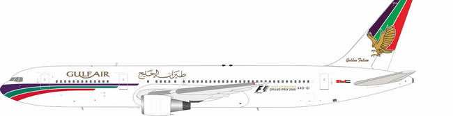 Gulf Air Boeing 767-3P6/ER (Retro Models 1:200)