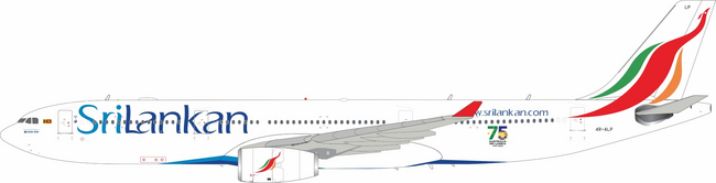 SriLankan Airlines Airbus A330-343 (Retro Models 1:200)